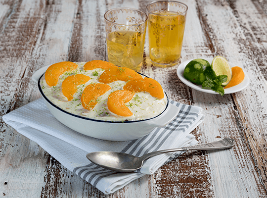 Apricot Lemon Pudding
