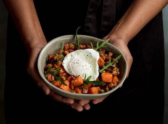 Sweet potato hash