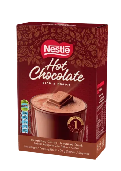 Hot Chocolate 10x20g banner