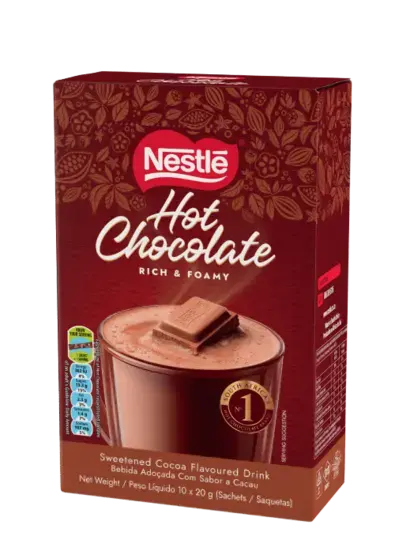 Hot Chocolate 10x20g banner