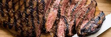 Coffee Marinated Flank Steak Long Center