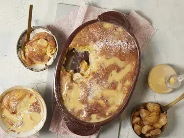 Apple & Ginger Sponge Pudding