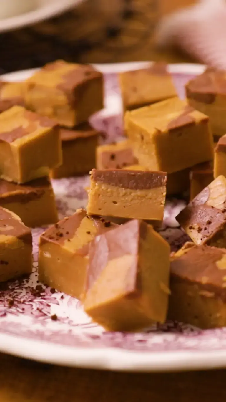 Cappuccino Swirl Fudge