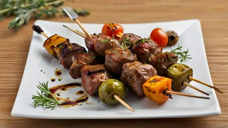 Braai: beef sosaties