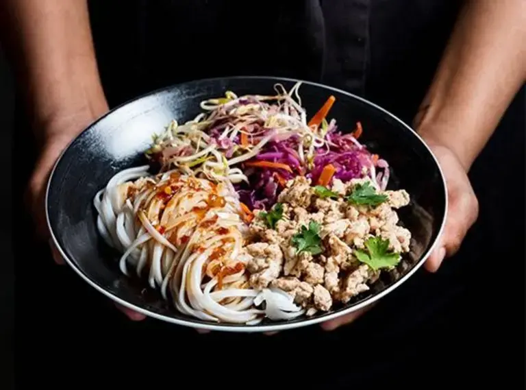 Chicken Spring Roll Bowl