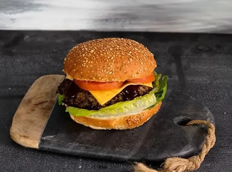 Quinoa and Mushroom Burger