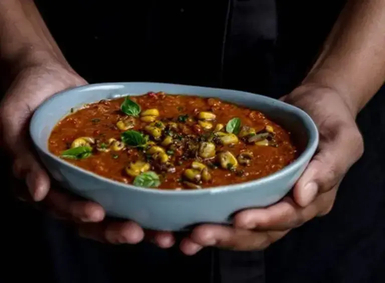 Corn and Roasted Red Pepper Soup