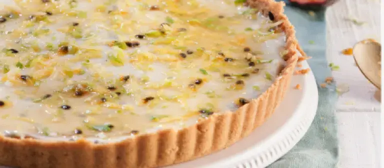 Granadilla &amp; Lime Fridge Tart img