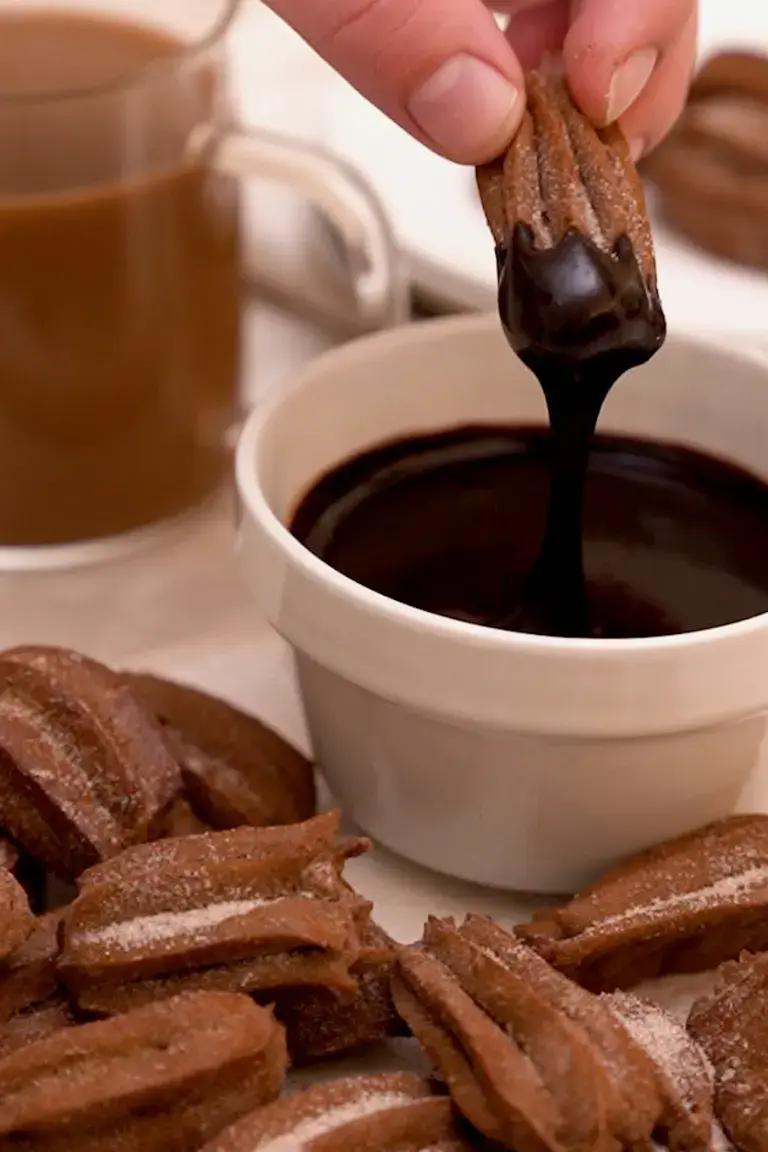 Mini Coffee Doughnut Dippers