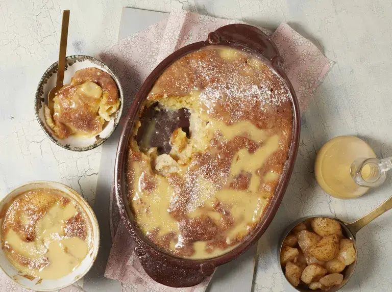 Apple &amp; Ginger Sponge Pudding