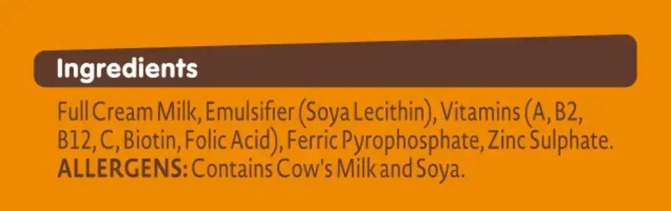 Klim_250g ingredients