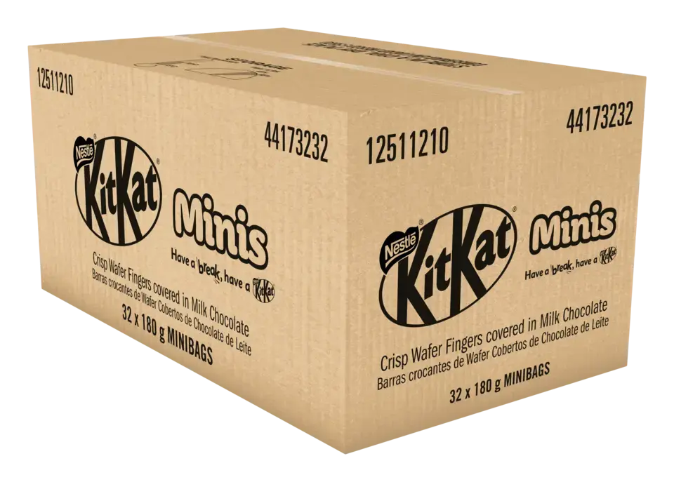 KitKat Milk Chocolate Minibag 180g - box