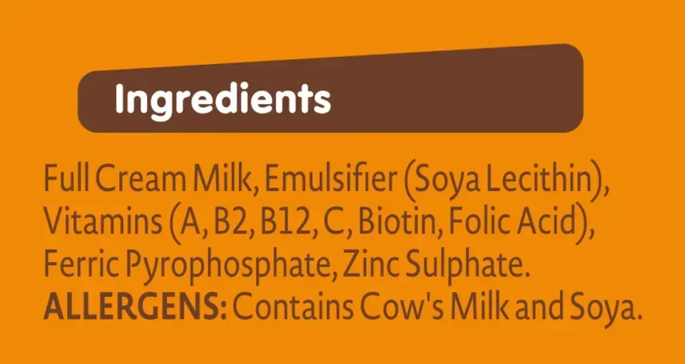 Klim_1.8kg ingredients