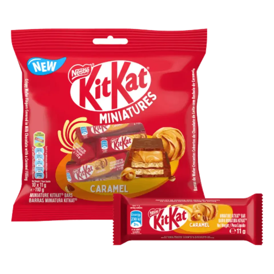 KITKAT Miniatures Caramel Bag 1