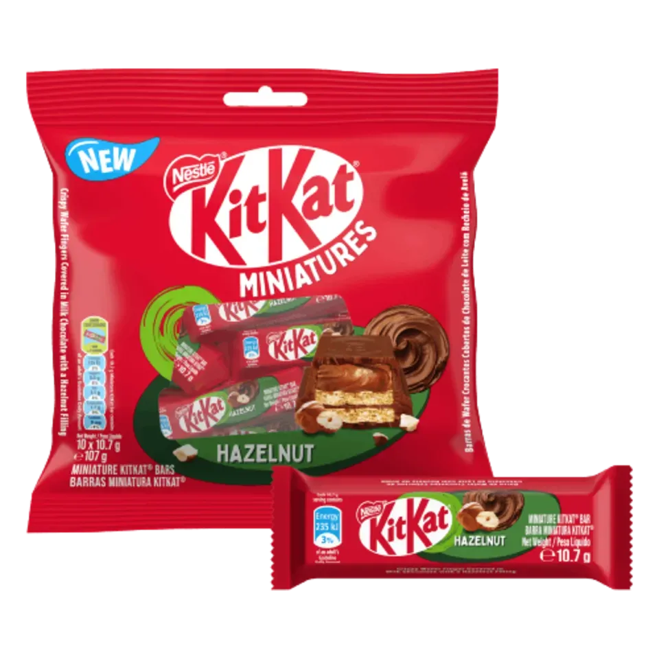 KITKAT Miniatures Hazelnut Bag 1