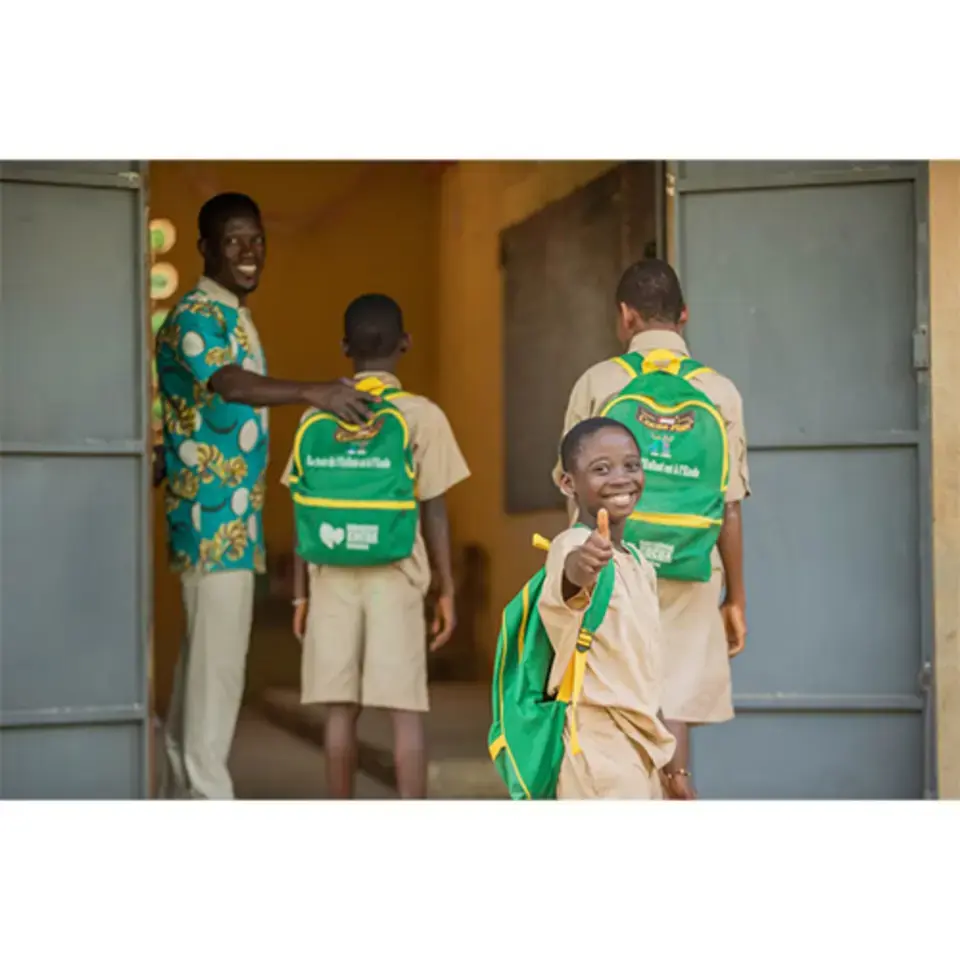 Helping kids into school