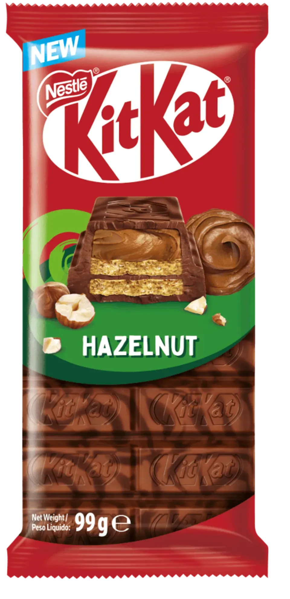 KitKat Hazelnut Slab