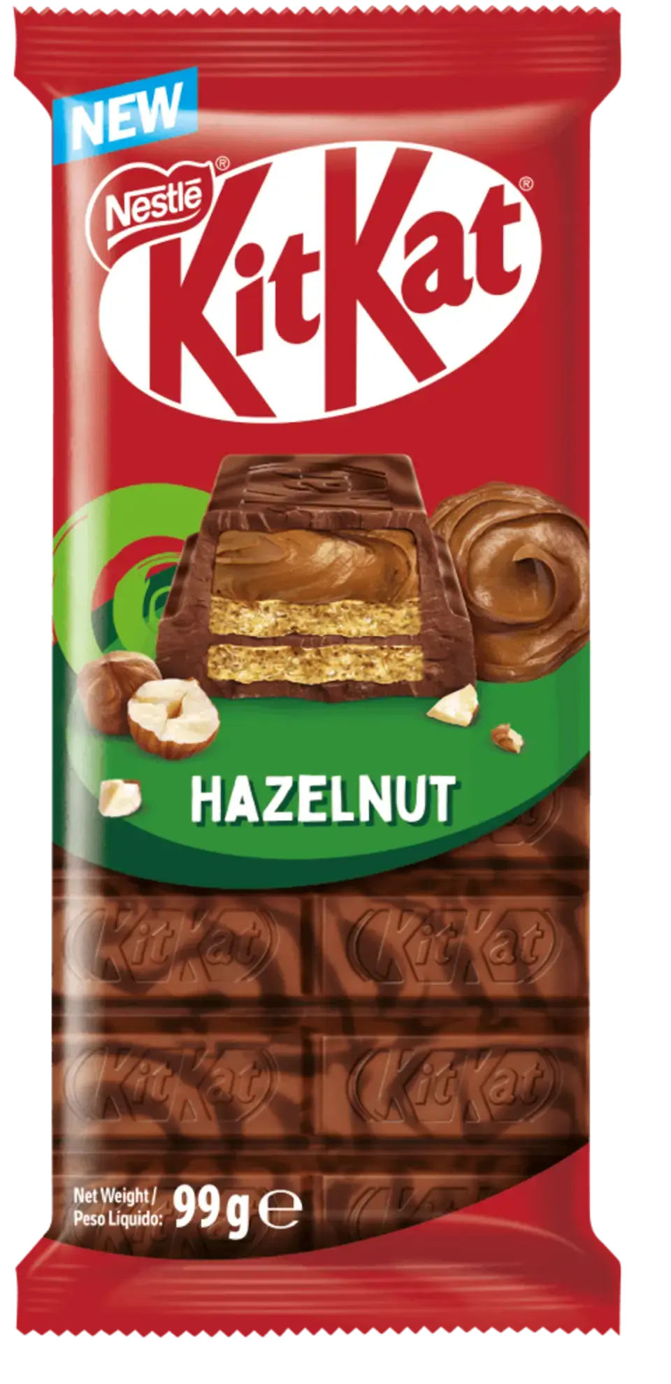 KitKat Hazelnut Slab