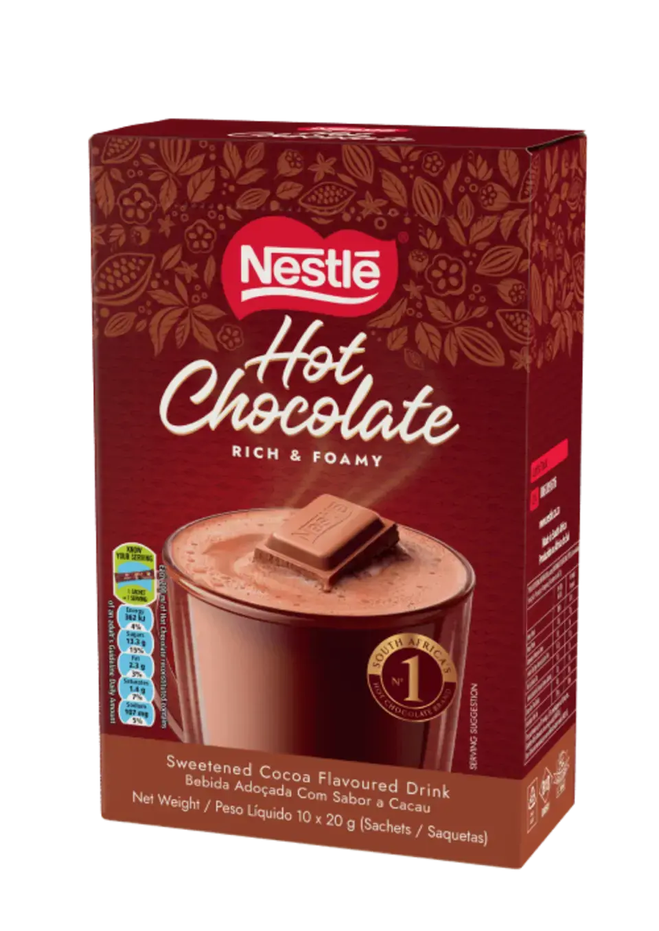 Hot Chocolate 10x20g banner