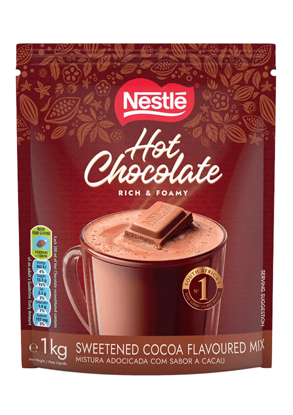 Hot Chocolate Refresh 1kg banner