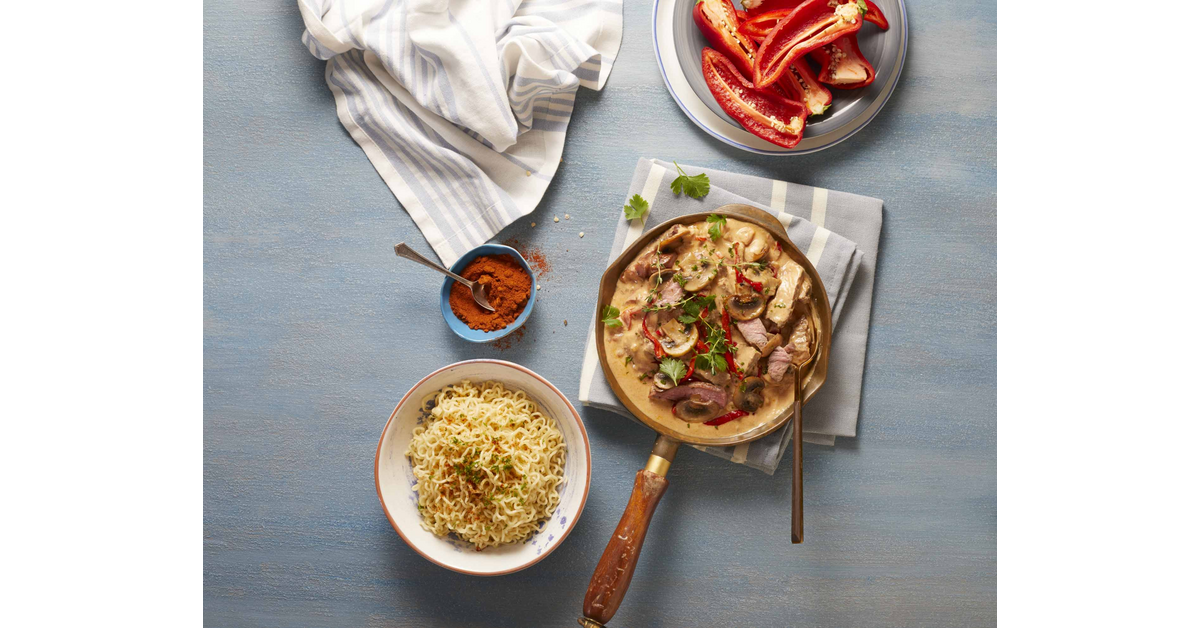 Beef and Mushroom Stroganoff