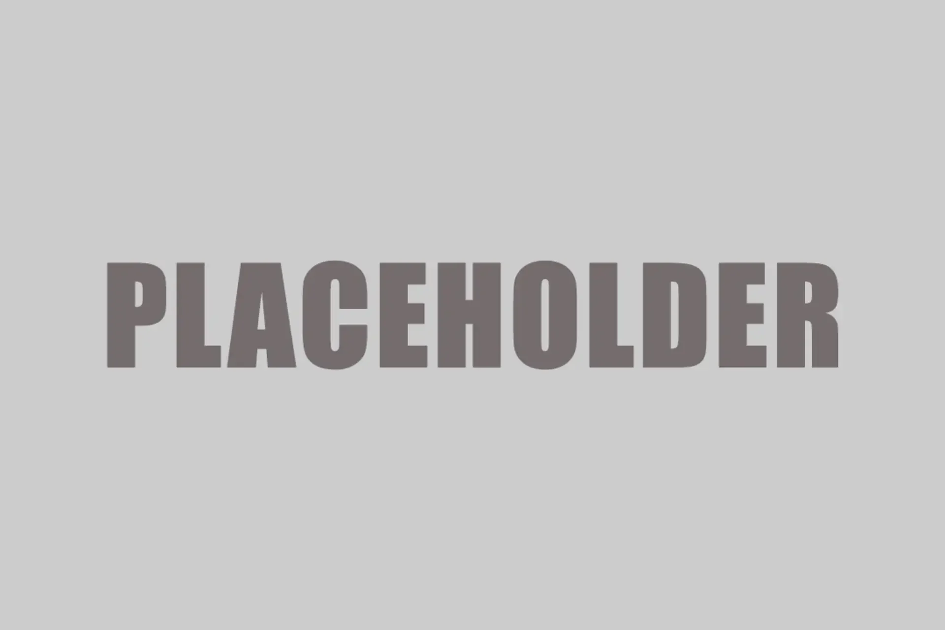 Placeholder 1920x720