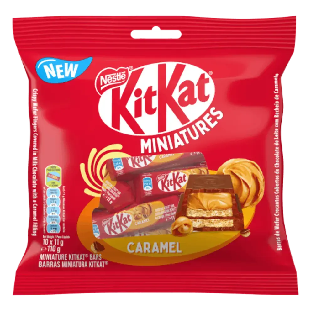 KITKAT Miniatures Caramel Bag
