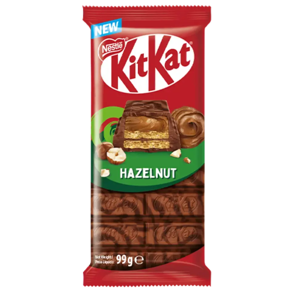 KitKat hazelnut Slab for L&amp;F