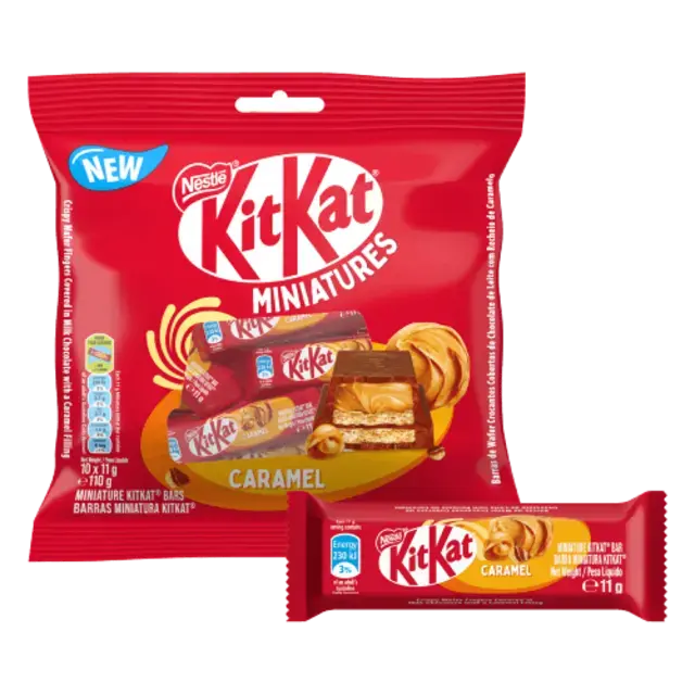 KITKAT Miniatures Caramel Bag 1