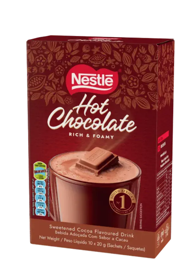 Hot Chocolate 10x20g banner