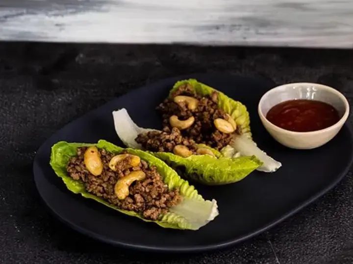 Thai Beef and Sweet Chilli Lettuce Wraps