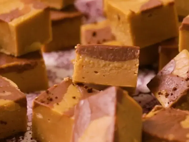 Cappuccino Swirl Fudge