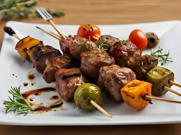 Braai: beef sosaties