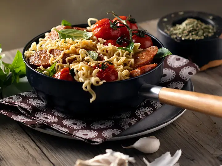 Tomato and Russian Poke Bowl