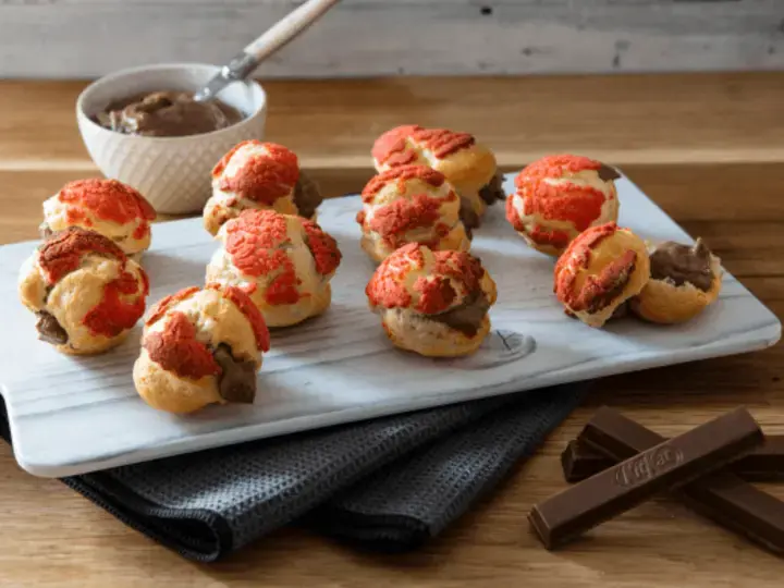 Kit Kat Choux Craquelin Puffs
