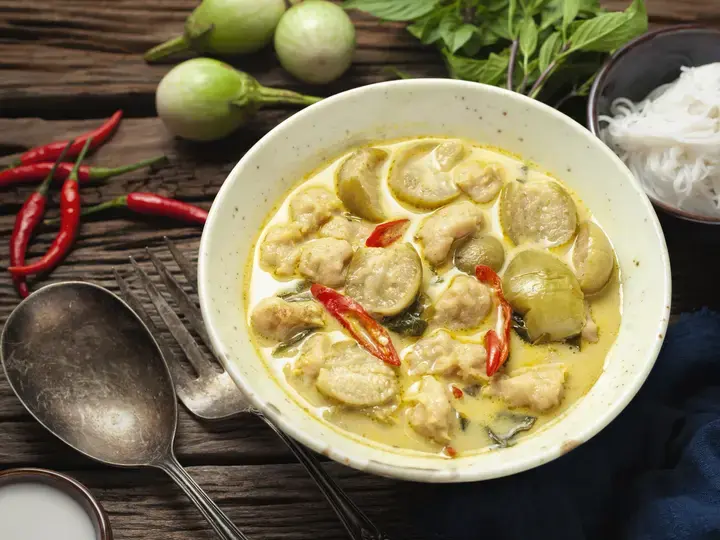 Curry de Pollo Cremoso