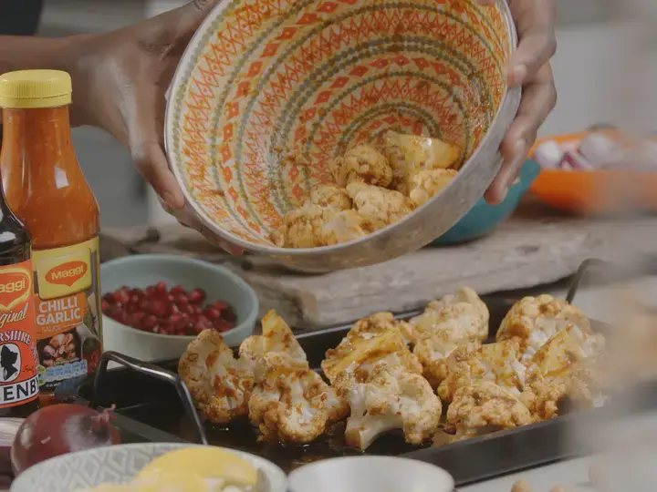 Cauliflower and chickpea