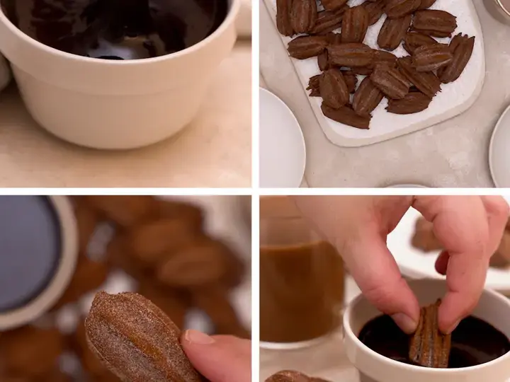 Mini Coffee Doughnut Dippers