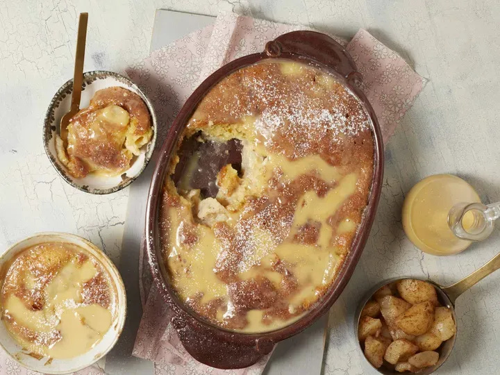 Apple &amp; Ginger Sponge Pudding