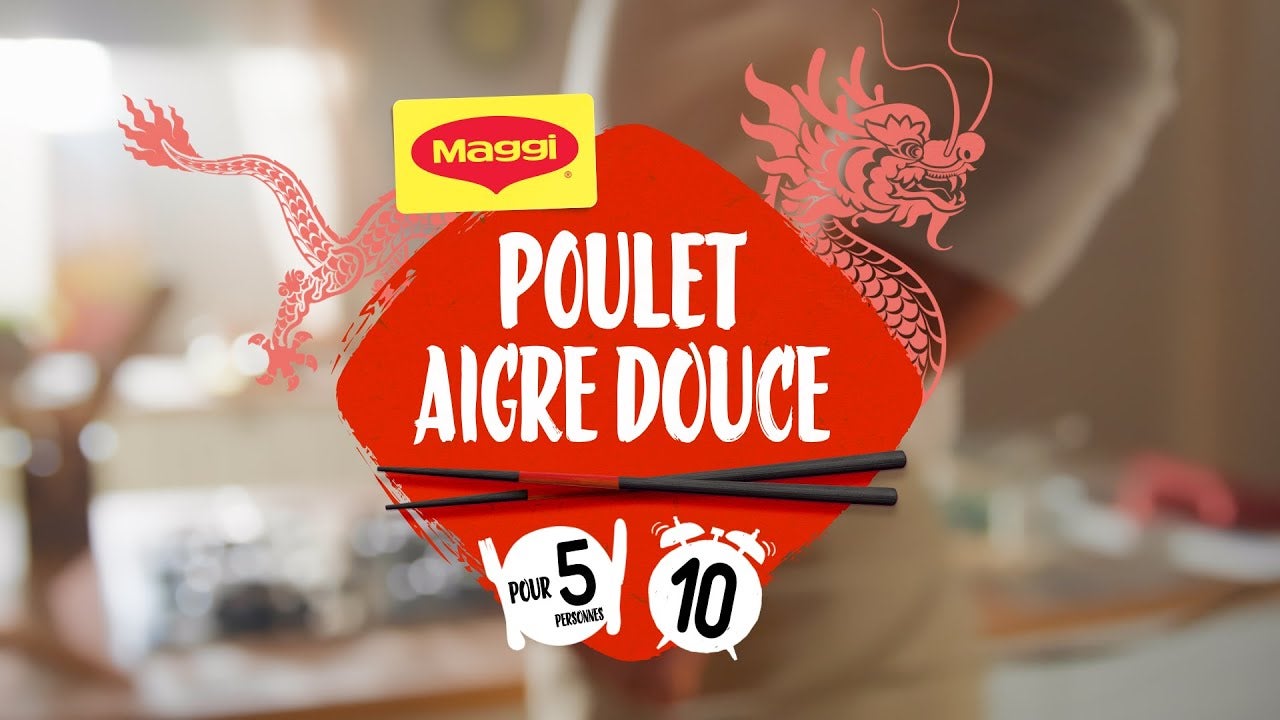 Preview image for the video "MAGGI® SPEEDY® - Recette Poulet Sauce Aigre-Douce".