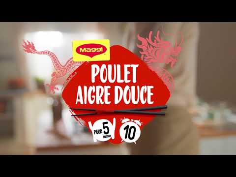 Preview image for the video "MAGGI® Recette Poulet Sauce Aigre-Douce".