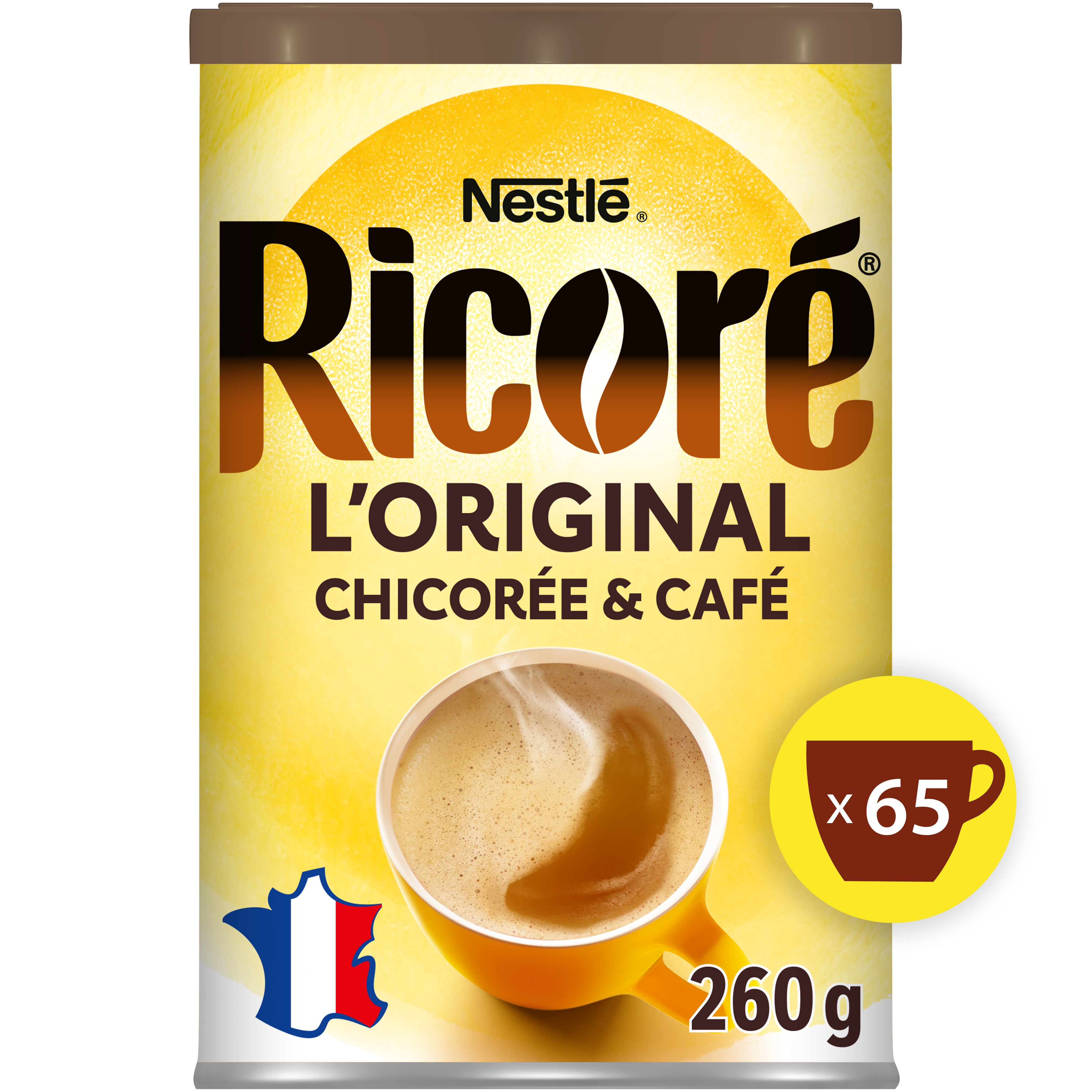Chicorée &amp; Café, RICORÉ® L'Original, Boîte de 260g