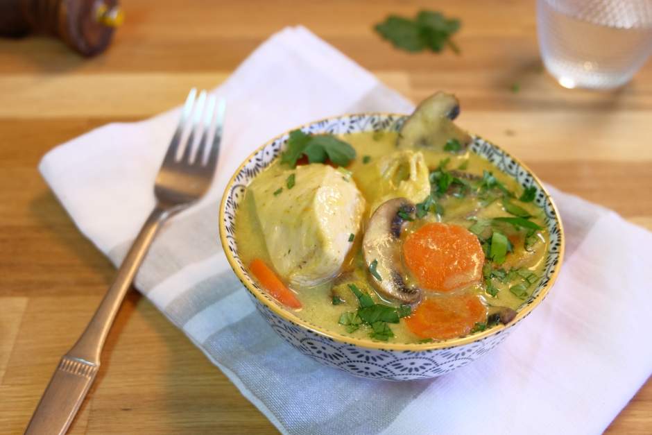 Blanquette à l'indienne