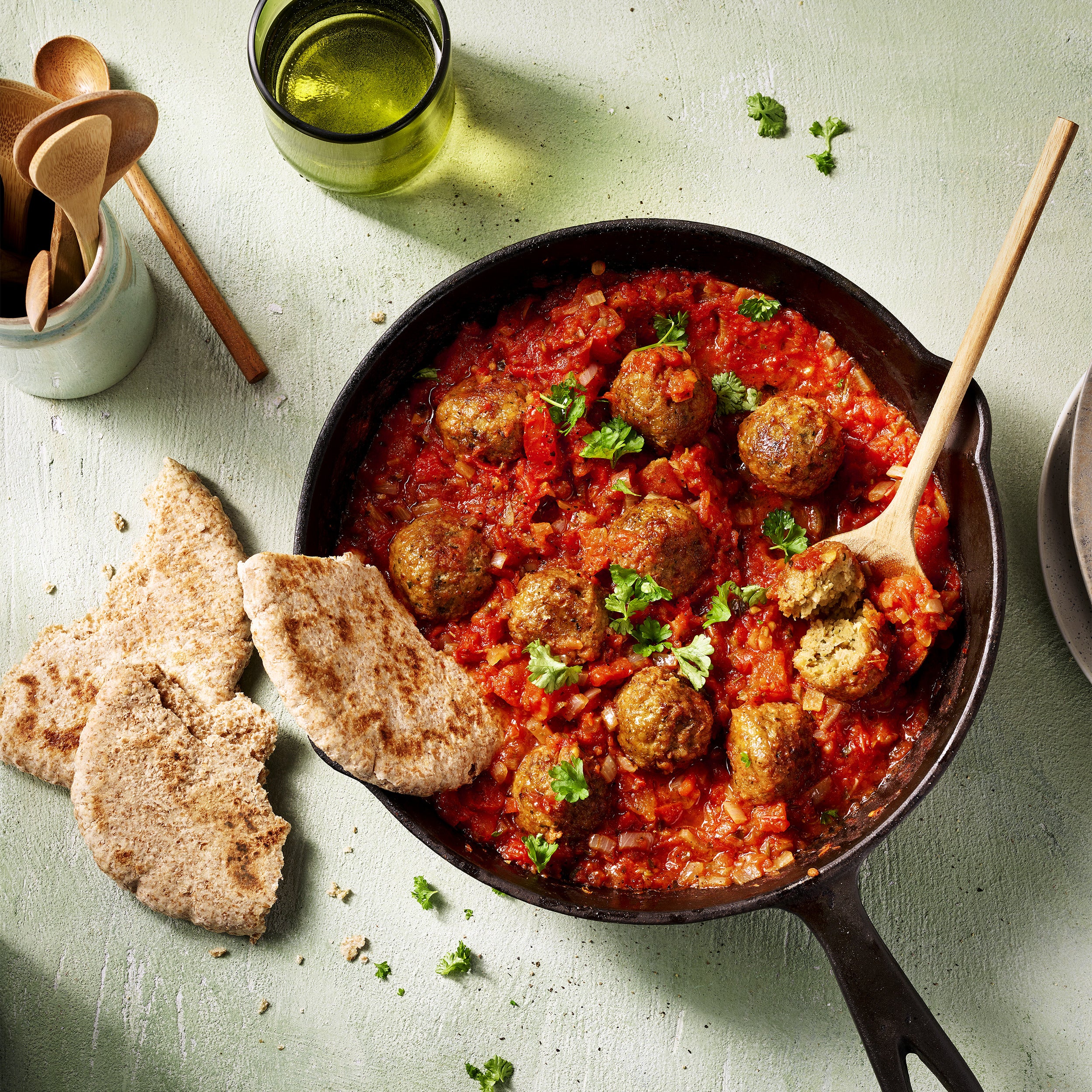 Falafels à la tomate