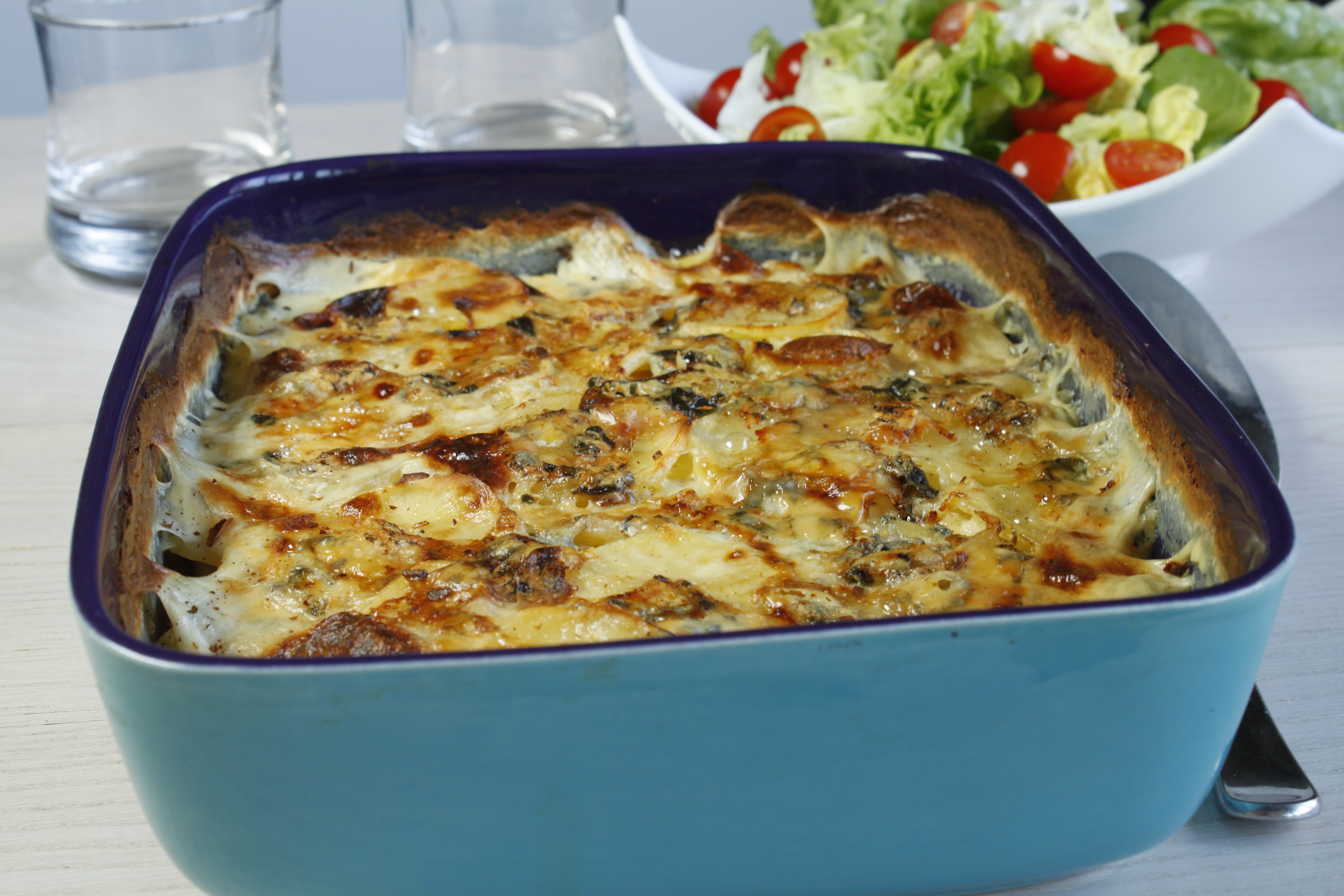 Gratin dauphinois au bleu d'Auvergne