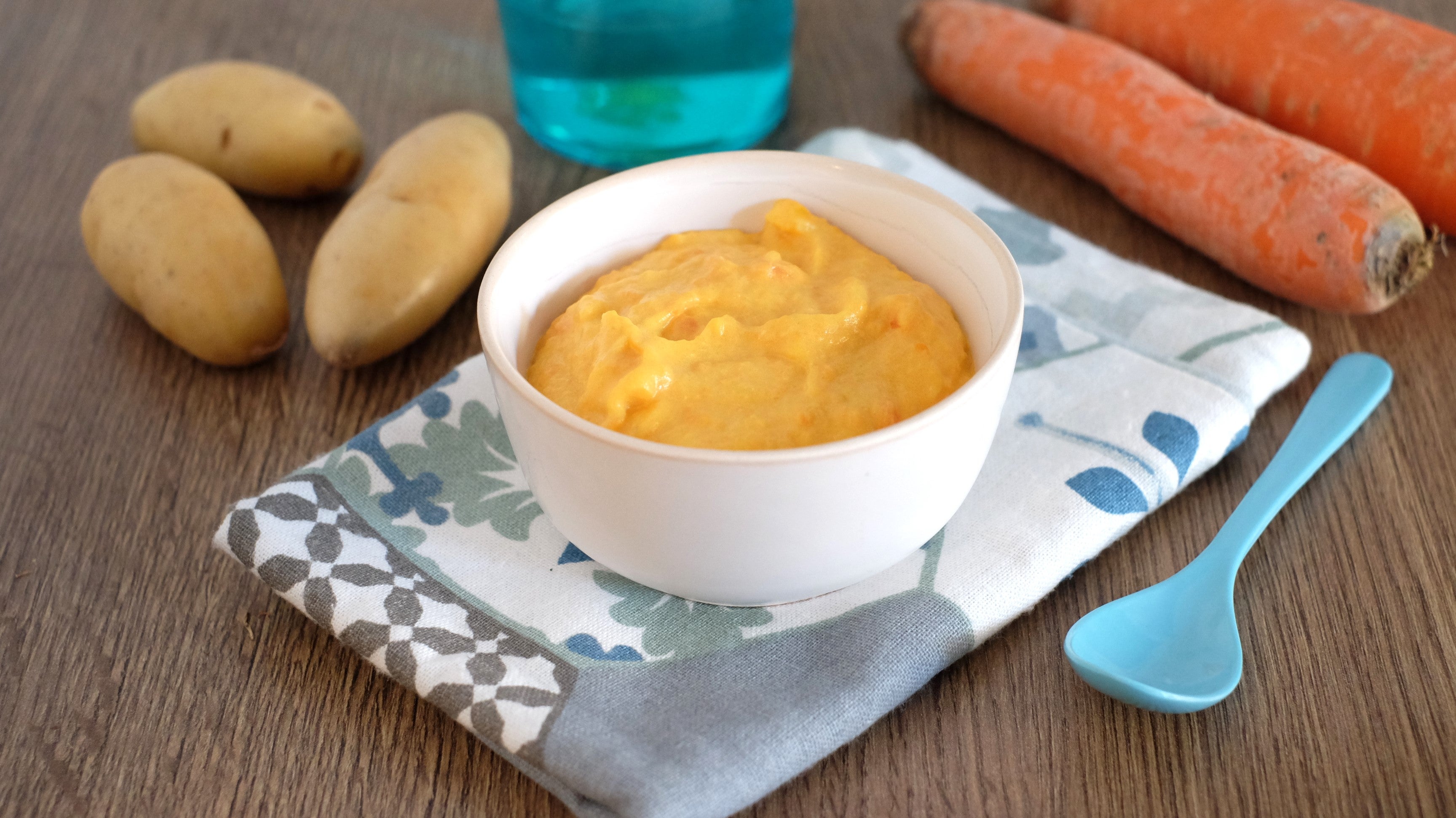 Recette brandade de colin et carottes pour bébé