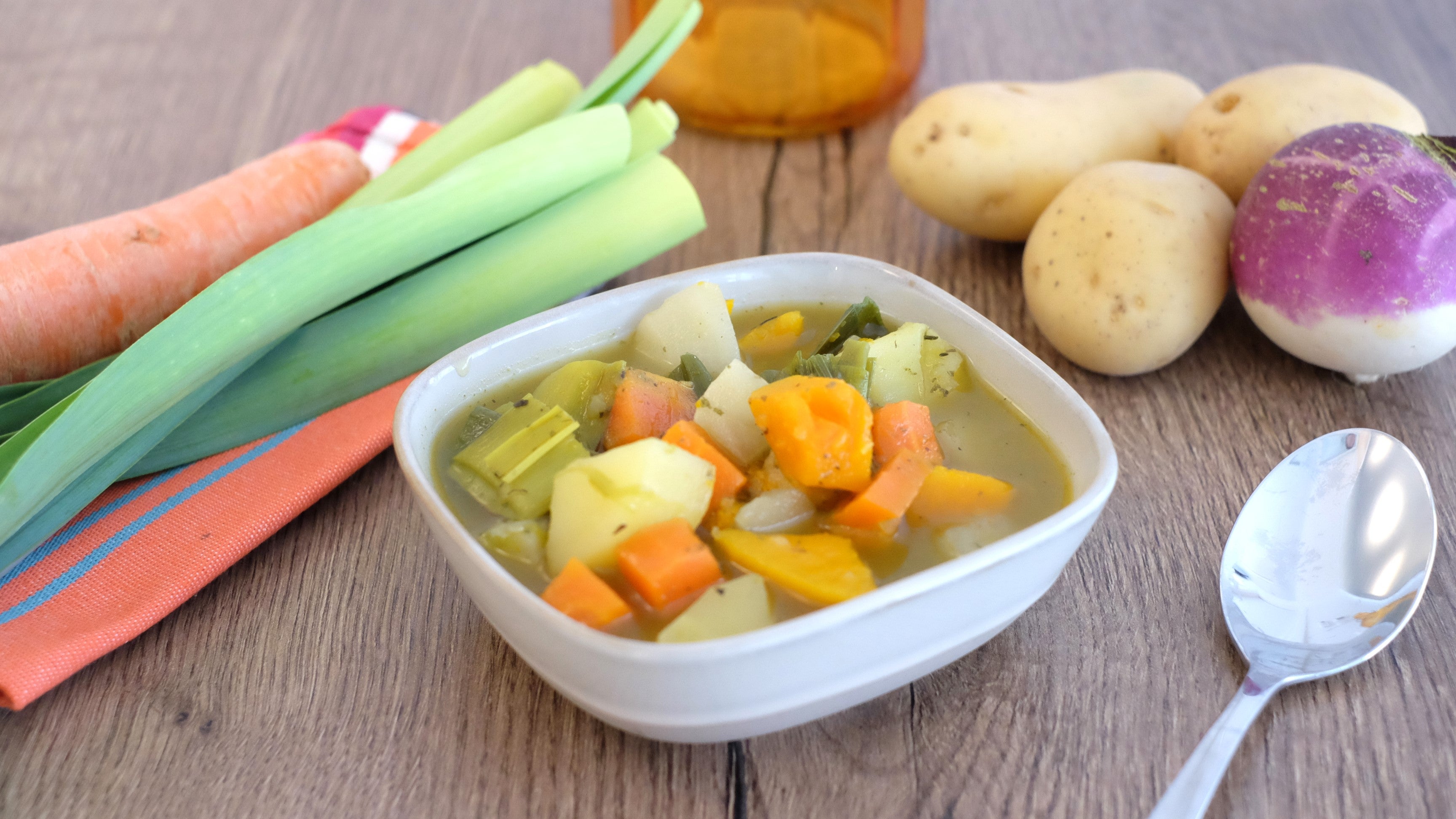 Soupe de légumes d'hiver