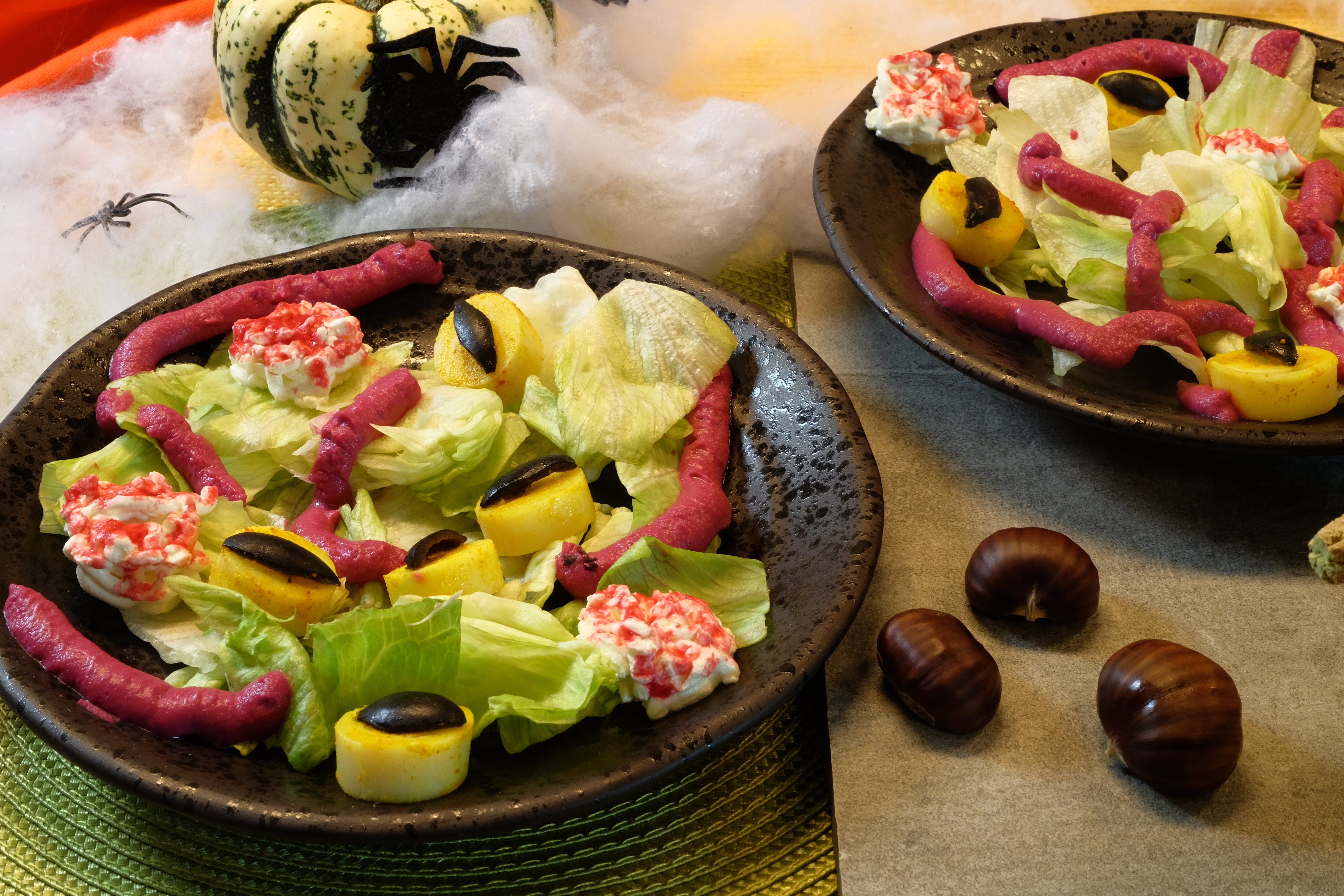 Salade d'halloween