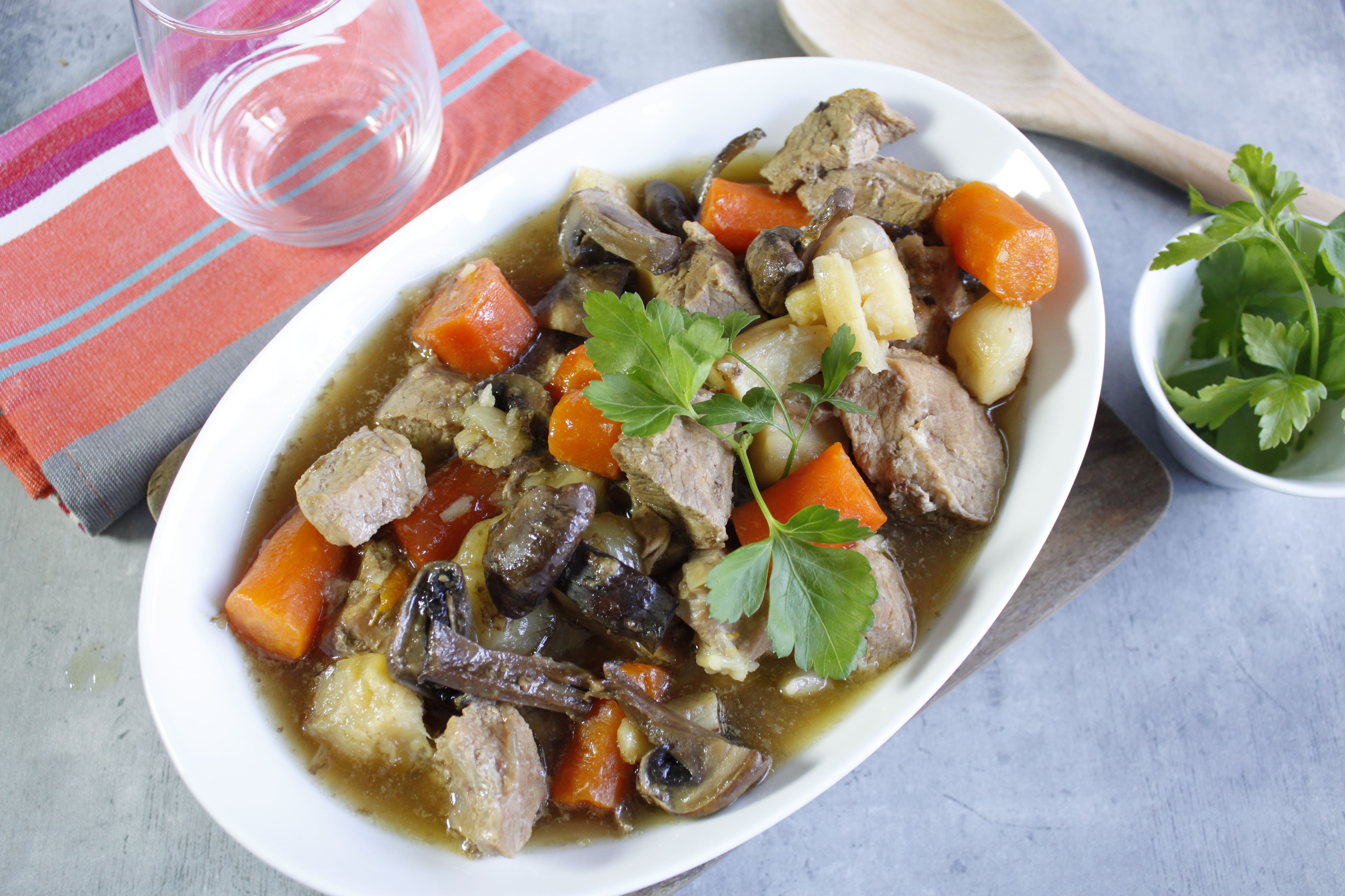 Veau aux légumes Cookeo