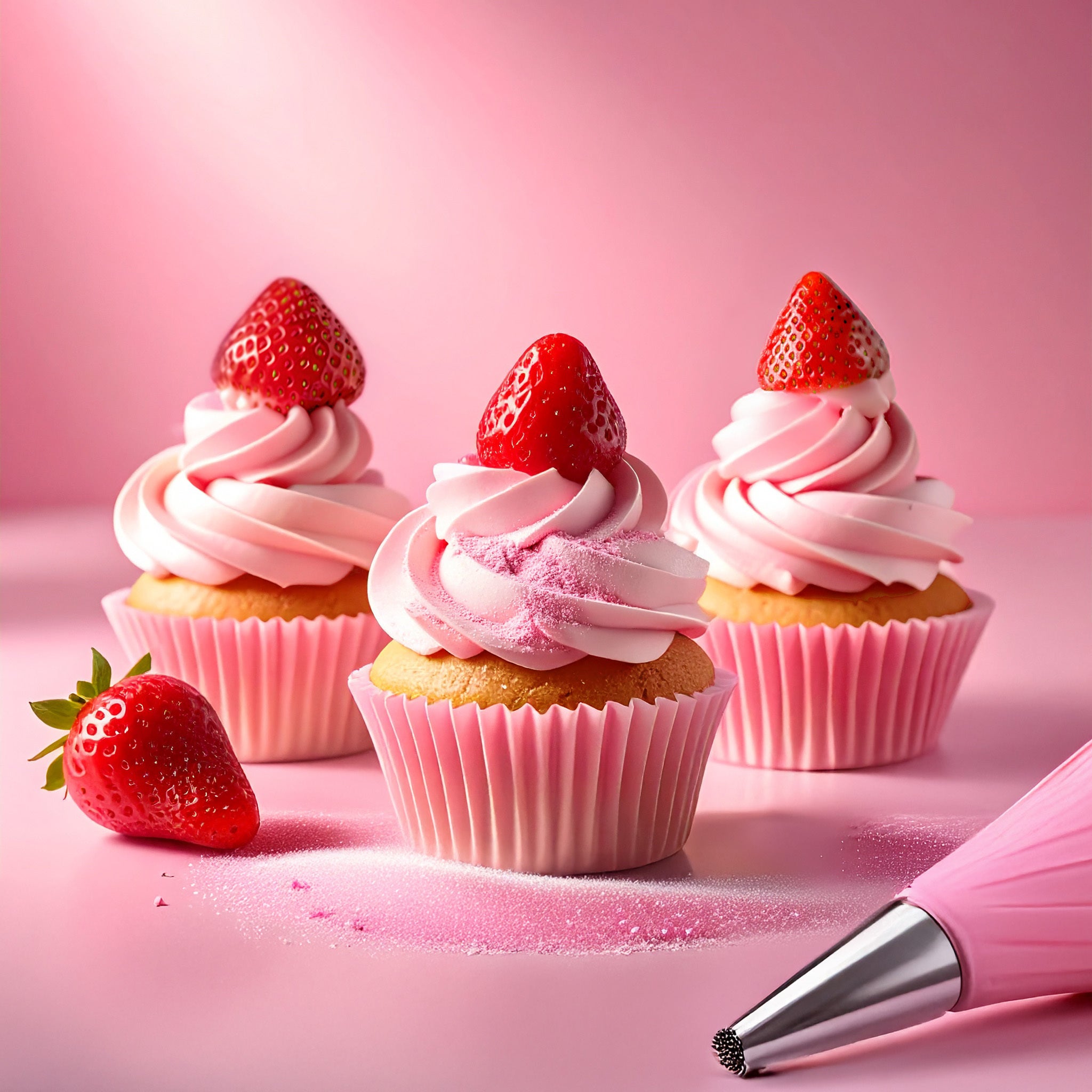 Recette Cupcake Nesquik Fraise